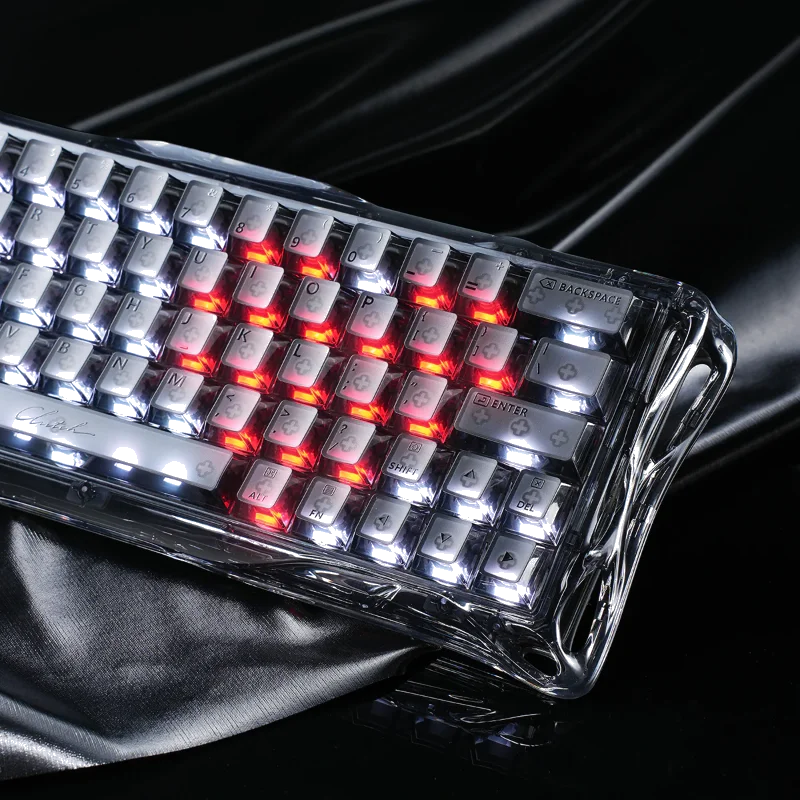 GravaStar Mercury V60 60% Hall Effect Magnetic Switch Gaming Keyboard - Onyx Crystal