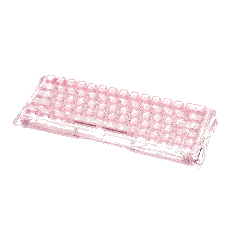 GravaStar Mercury V60 60% Hall Effect Magnetic Switch Gaming Keyboard - Crystal Rose