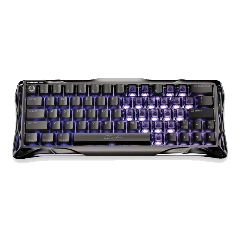 GravaStar Mercury V60Pro 60% Hall Effect Magnetic Switch Gaming Keyboard - GunMetal