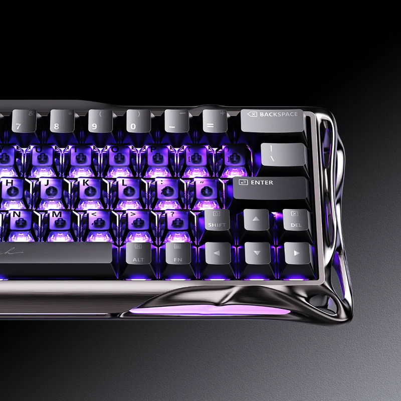 GravaStar Mercury V60Pro 60% Hall Effect Magnetic Switch Gaming Keyboard - GunMetal