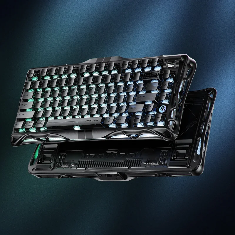 GravStar Mercury V75 75% Hall Effect Magnetic Switch Gaming Keyboard - Stealth Black