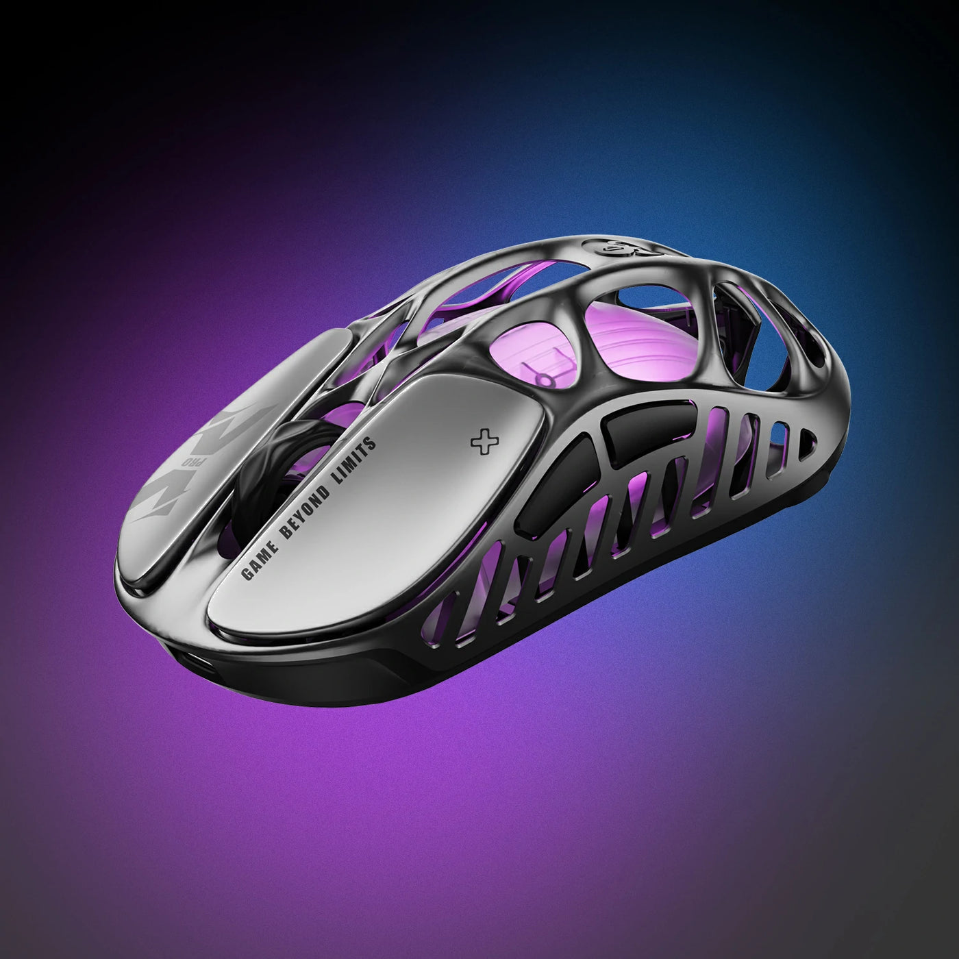 GravaStar Mercury XPro Wireless Gaming Mouse + 8K Dongle - Interstellar Silver