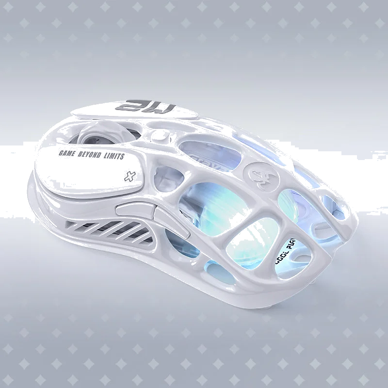 GravaStar Mercury M2 Wireless Gaming Mouse - Opaline White