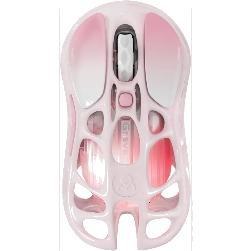 GravaStar Mercury M1 Pro Wireless Gaming Mouse - Sakura Pink