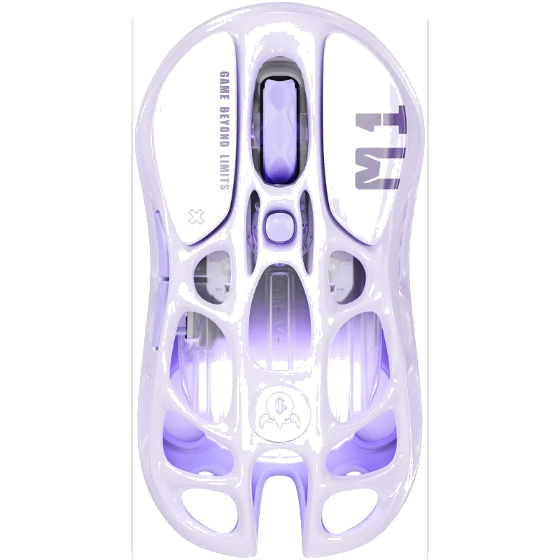 GravaStar Mercury M1 Pro Wireless Gaming Mouse - Lavender Purple