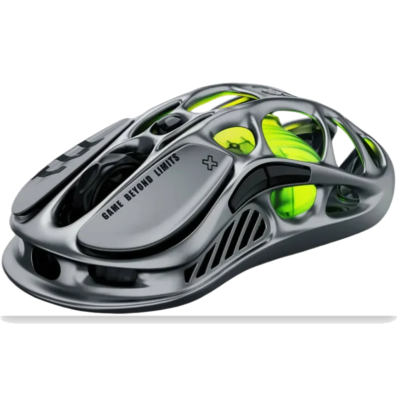 GravaStar Mercury M1 Pro Wireless Gaming Mouse - Interstellar Silver