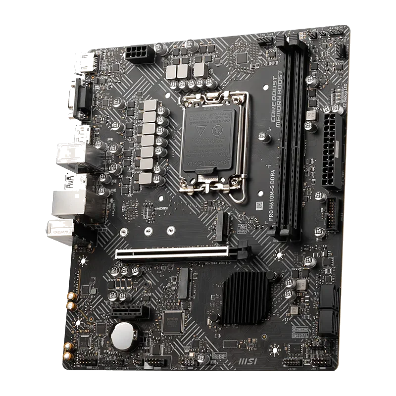 MSI PRO H610M-G DDR4 Motherboard