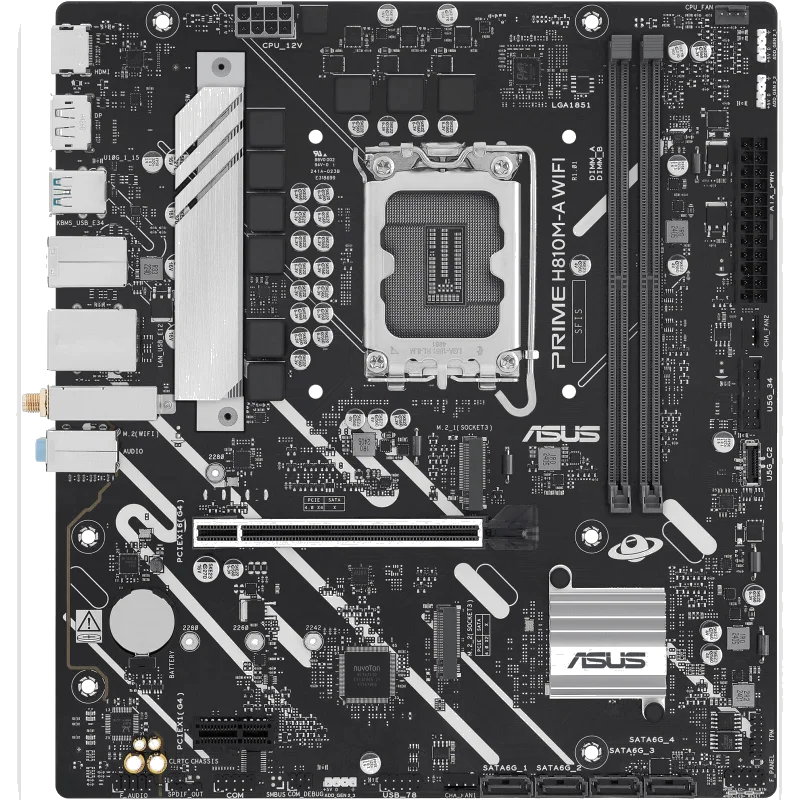 ASUS PRIME H810M-A WIFI Motherboard