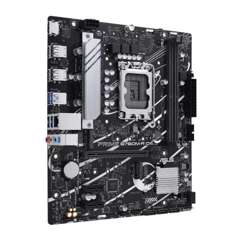 ASUS PRIME B760M-R D4 Motherboard