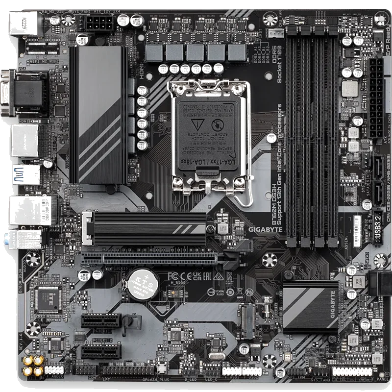 GIGABYTE B760M DS3H DDR5 Motherboard