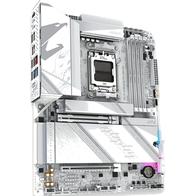 GIGABYTE X870 AORUS ELITE X3D ICE Motherboard