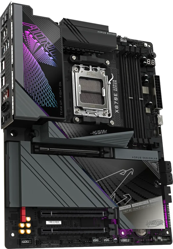 GIGABYTE X870E AORUS MASTER X3D ICE Motherboard