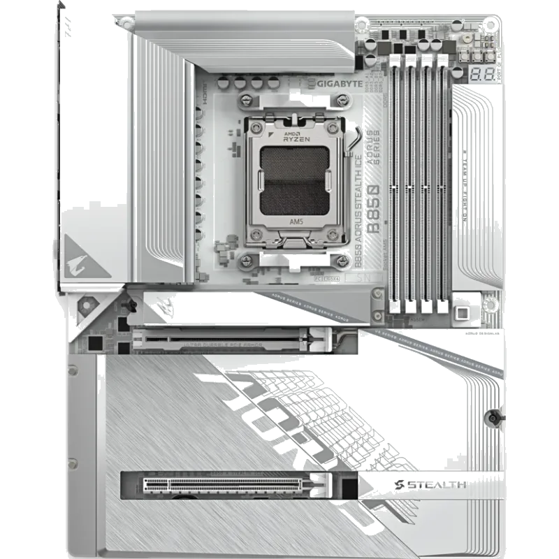 GIGABYTE B850 AORUS STEALTH ICE Motherboard