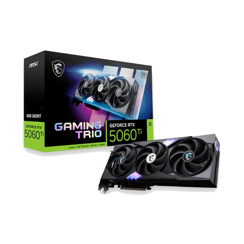 MSI GeForce RTX 5060 Ti GAMING TRIO OC 8GB