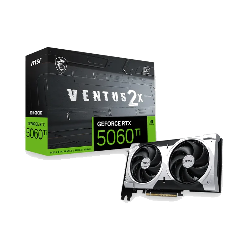 MSI GeForce RTX 5060 Ti VENTUS 2X OC PLUS 8GB