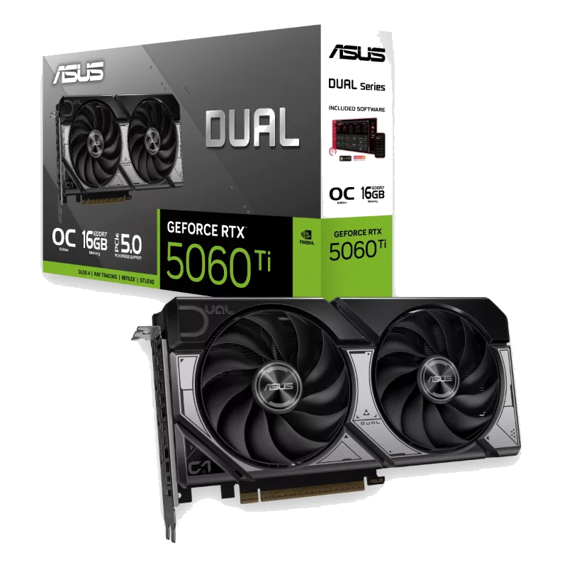 ASUS GeForce RTX 5060 Ti DUAL OC 16GB