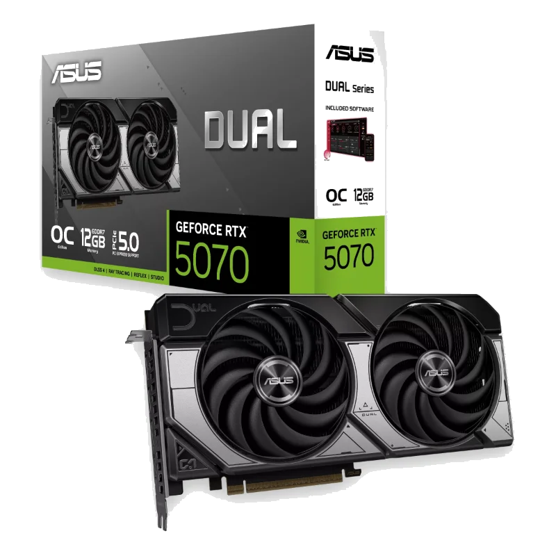 ASUS GeForce RTX 5070 DUAL OC 12GB