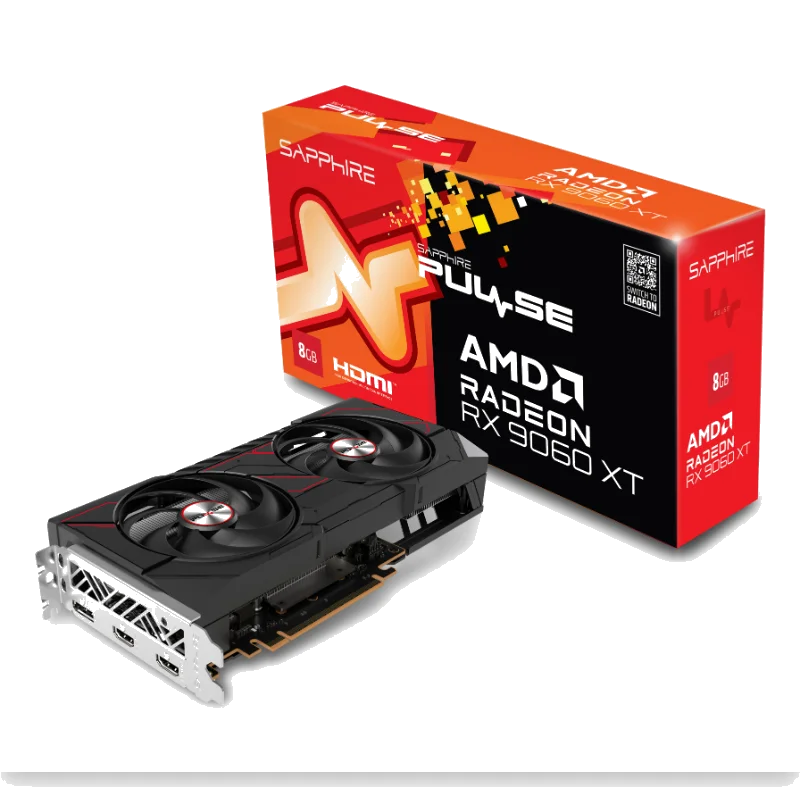 SAPPHIRE PULSE Radeon RX 9060 XT GAMING OC 8GB
