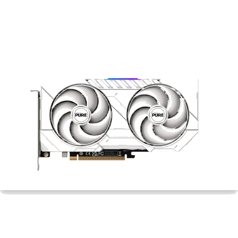 SAPPHIRE PURE Radeon RX 9060 XT GAMING OC 16GB White