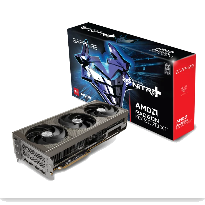 SAPPHIRE NITRO+ Radeon RX 9070 XT GAMING OC 16GB