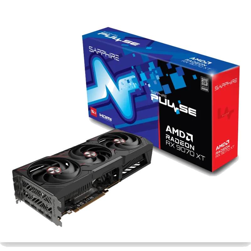 SAPPHIRE PULSE AMD RADEON RX 9070 XT GAMING 16GB