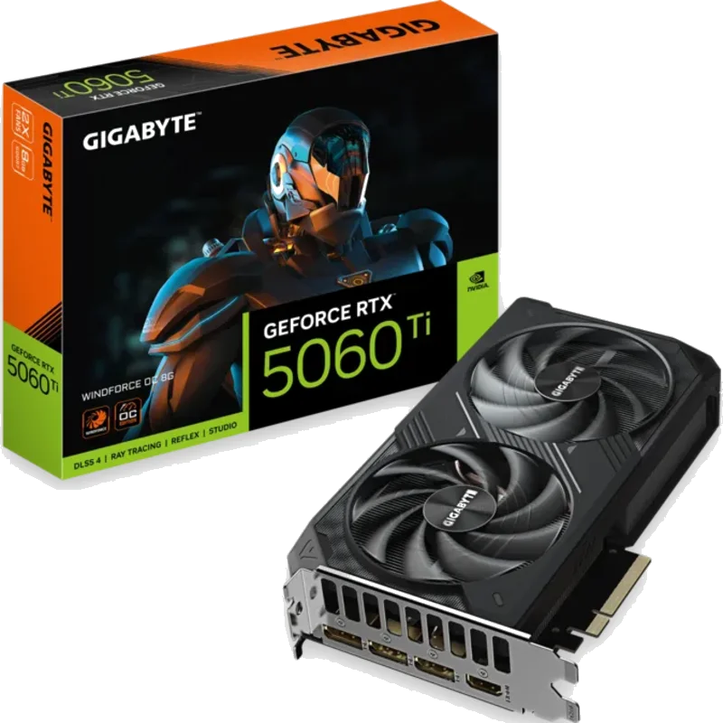 GIGABYTE GeForce RTX 5060 Ti WINDFORCE 8GB