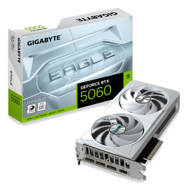 GIGABYTE GeForce RTX 5060 EAGLE OC ICE 8GB