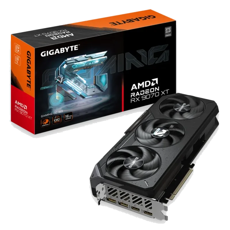 GIGABYTE Radeon RX 9070 XT GAMING OC 16GB