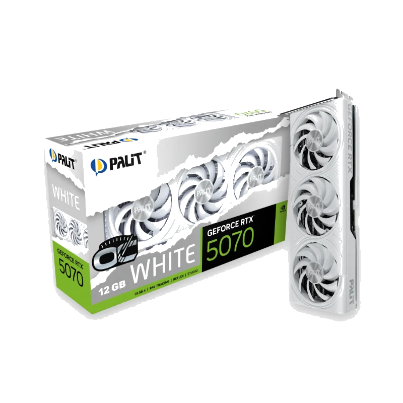 PALIT GeForce RTX 5070 White OC 12GB