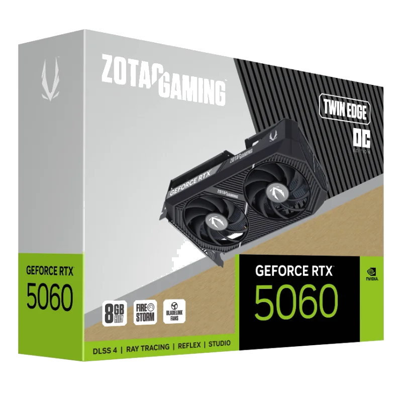 ZOTAC GAMING GeForce RTX 5060 Twin Edge OC 8GB