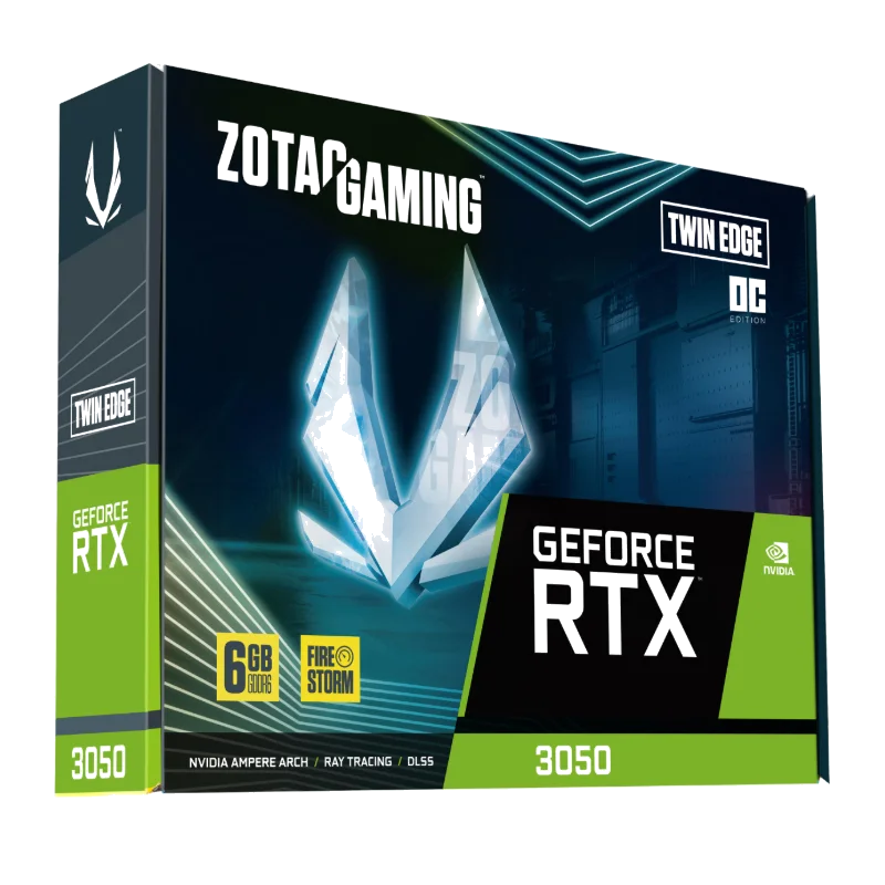 ZOTAC GAMING GeForce RTX 3050 Twin Edge OC 6GB
