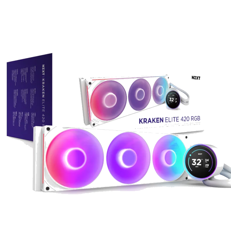NZXT Kraken Elite 420 RGB White