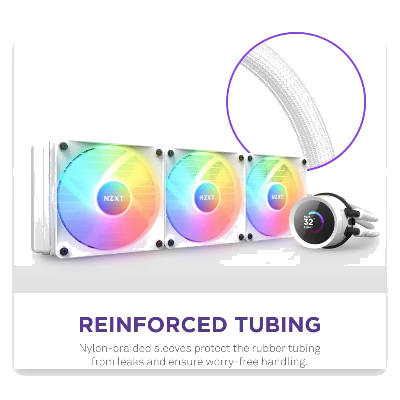 NZXT Kraken 360 RGB White (RL-KR360-W1)