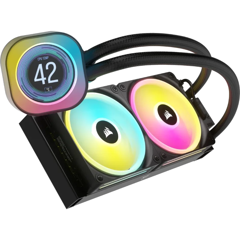 Corsair H100i LINK RGB LCD Black