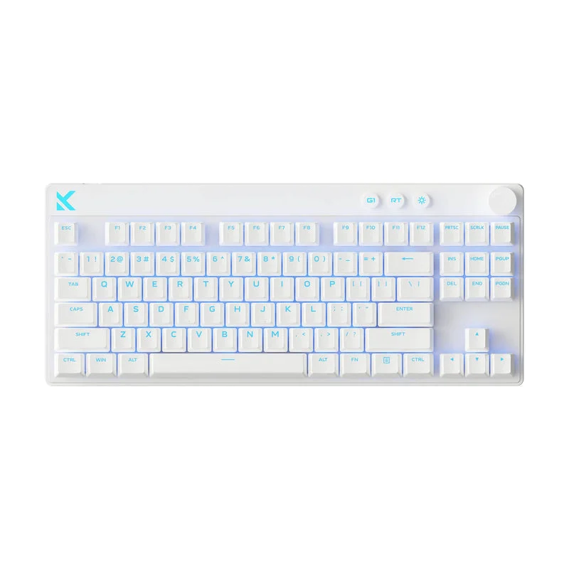 MCHOSE MIX87-7 White Magnetic Switch Keyboard