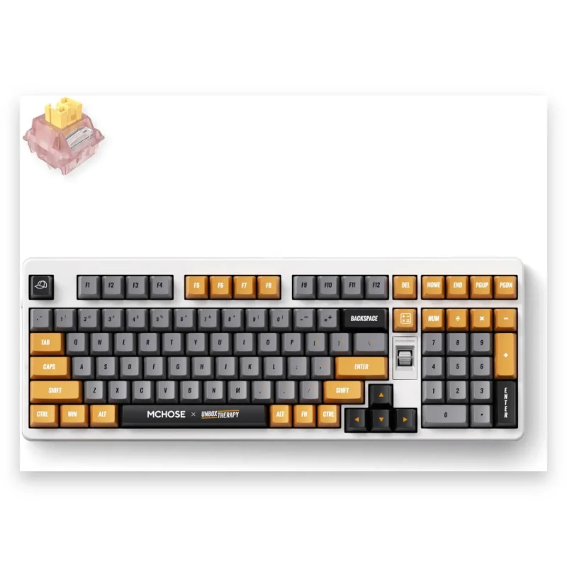 MCHOSE UT98-4 Retro Therapy Silent Switch Keyboard