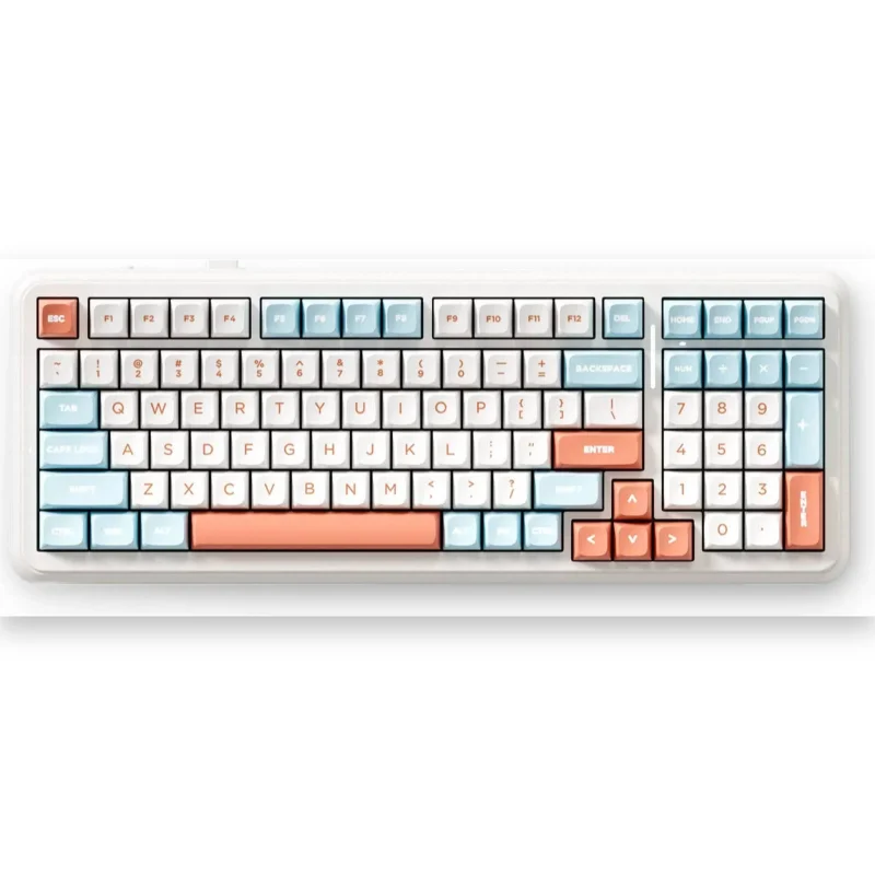 MCHOSE K99 V2-3 Horizon Orange Icy Creamsicle Switch Keyboard