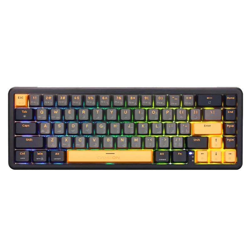 GAMEON VOLT 60% Wired Keyboard GOMGK68-RS