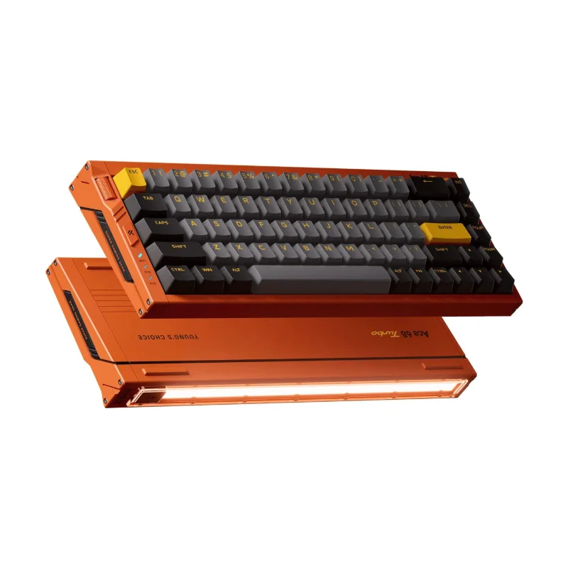 MCHOSE ACE68 TURBO-9 Galaxy Orange Magnetic Switch Keyboard